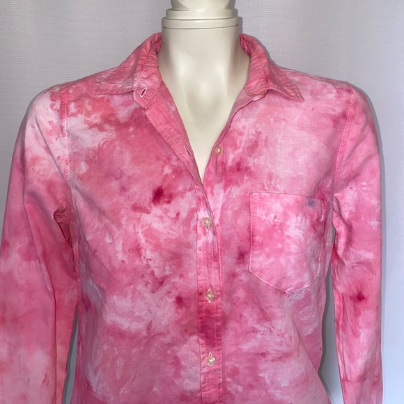 *CUSTOM DYED BUTTON DOWN SHIRT - Picture 3 of 6